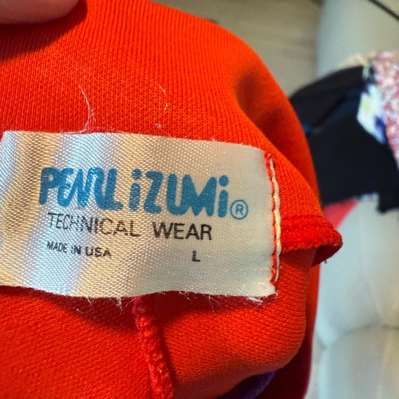 Pearl Izumi Vibrant Red and Blue/Violet Cycling Jersey size M - Picture 7 of 7